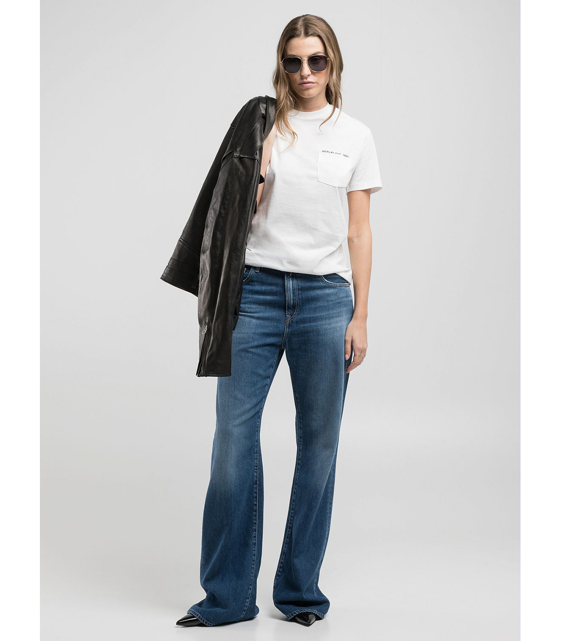 レギュラーフィットコットンジャージーポケットTシャツ 詳細画像 ナチュラルホワイト 3